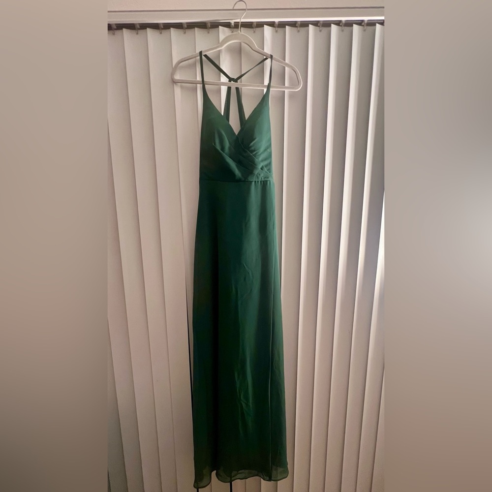 Formal Sage Color Dress